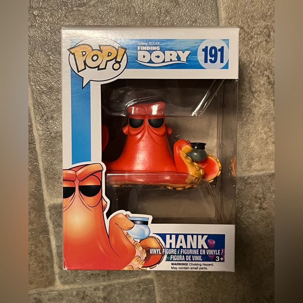 Hank Funko Pop from Finding Dory